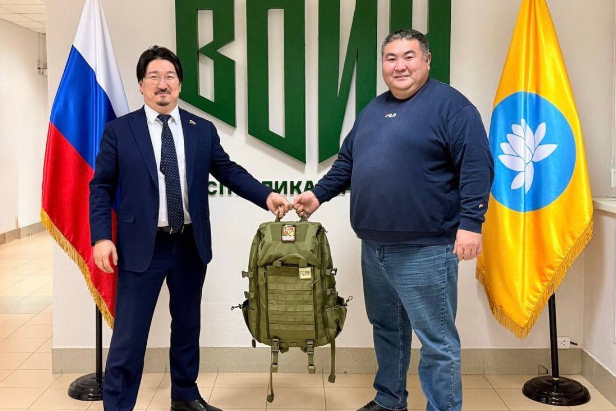 Бадма Башанкаев поздравил центр патриотического воспитания «ВОИН» в Калмыкии с трехлетием