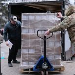 Смоленская «Единая Россия» доставила партию гумпомощи в распределительный центр в Белгороде