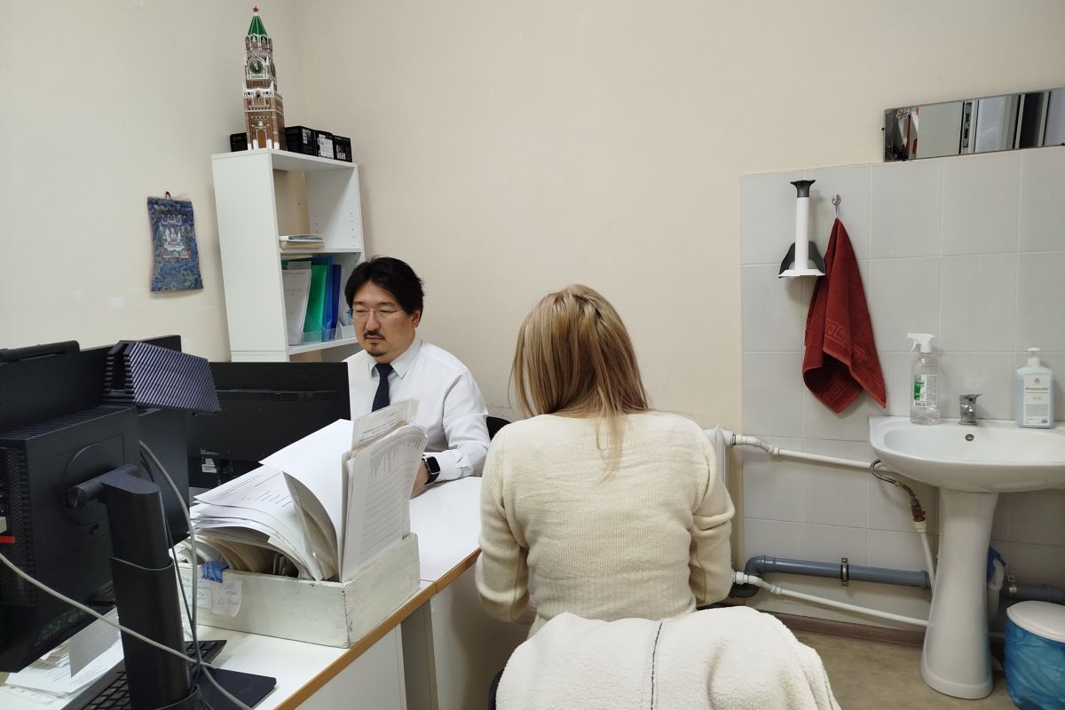 Бадма Башанкаев провел прием пациентов