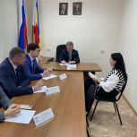 Депутат «Единой России» Игорь Гуськов совершил рабочую поездку в Зерноградский район