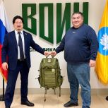 Бадма Башанкаев поздравил центр патриотического воспитания «ВОИН» в Калмыкии с трехлетием