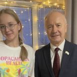 Сергей Вдовин исполнил новогоднюю мечту школьницы из Саранска