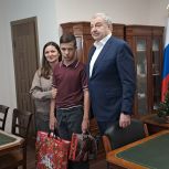Виталий Бахметьев принял участие во Всероссийской акции «Ёлка желаний»