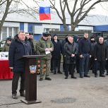 При поддержке «Единой России» в Ростовской области передали технику и оборудование военнослужащим Южного военного округа