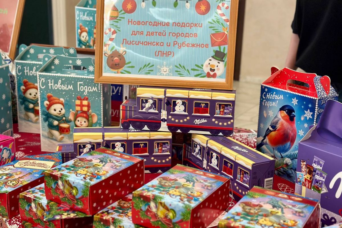 В Кукморе продолжают сбор новогодних подарков для детей Лисичанска и Рубежного