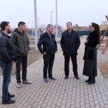 В селе Началово продолжается обустройство парковой зоны