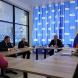 Секретарь Астраханского регионального отделения Единой России Игорь Бабушкин провел личный прием граждан