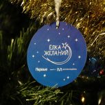 Новогоднюю «Елку желаний» зажгли в Разметелево