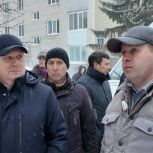 Власти проверили качество уборки снега в Академгородке