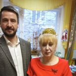 Совет ветеранов Ломоносовского округа принимает новогодние поздравления
