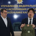 Бадма Башанкаев посетил УФСИН России по Республике Калмыкии