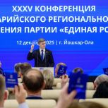 Обновление руководящих органов Марийского регионального отделения «Единой России» утверждено на XXXV Конференции