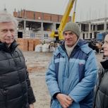Партийцы контролируют ход строительства нового детского сада в Михайловске