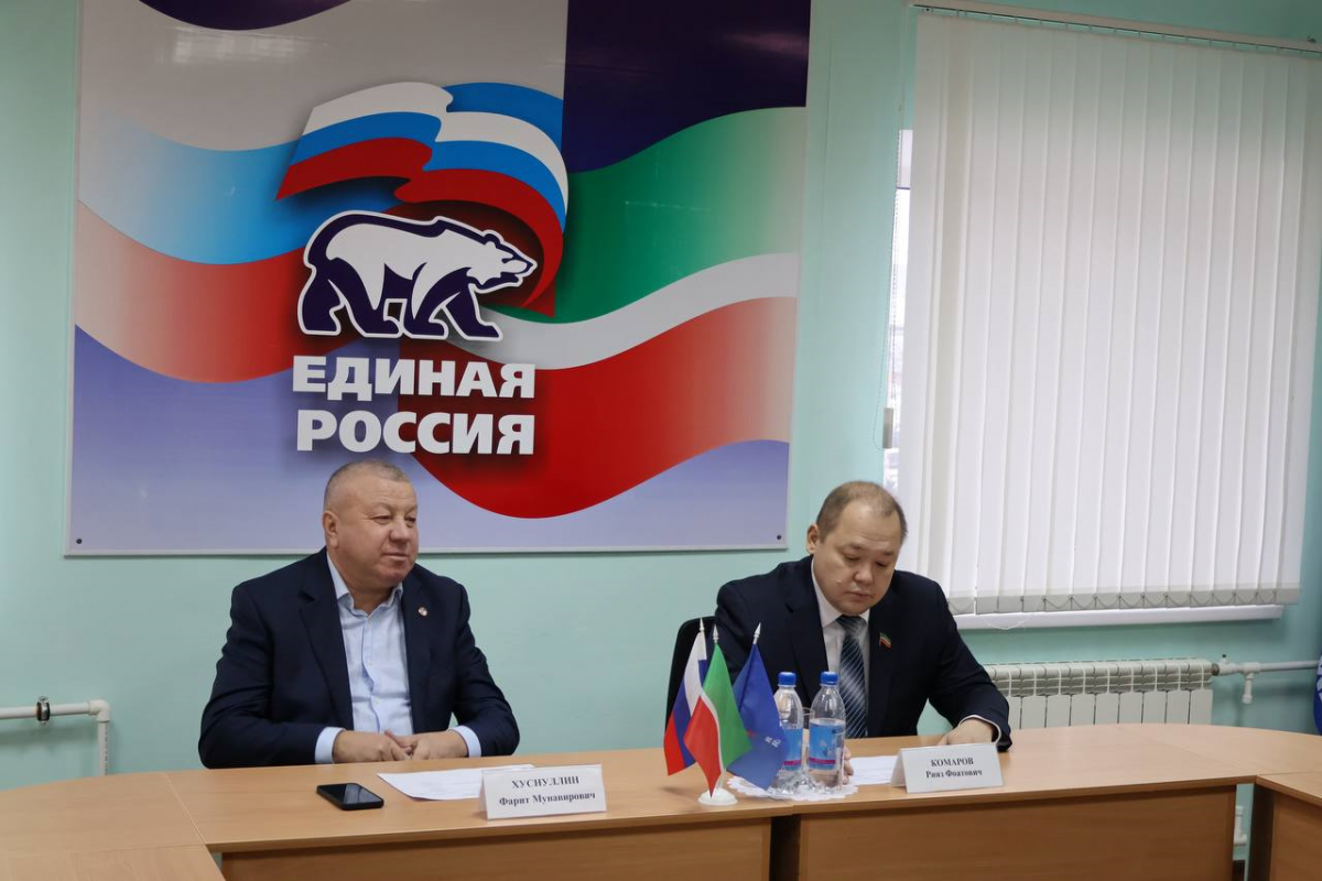 Фоат Комаров посетил Сармановский район