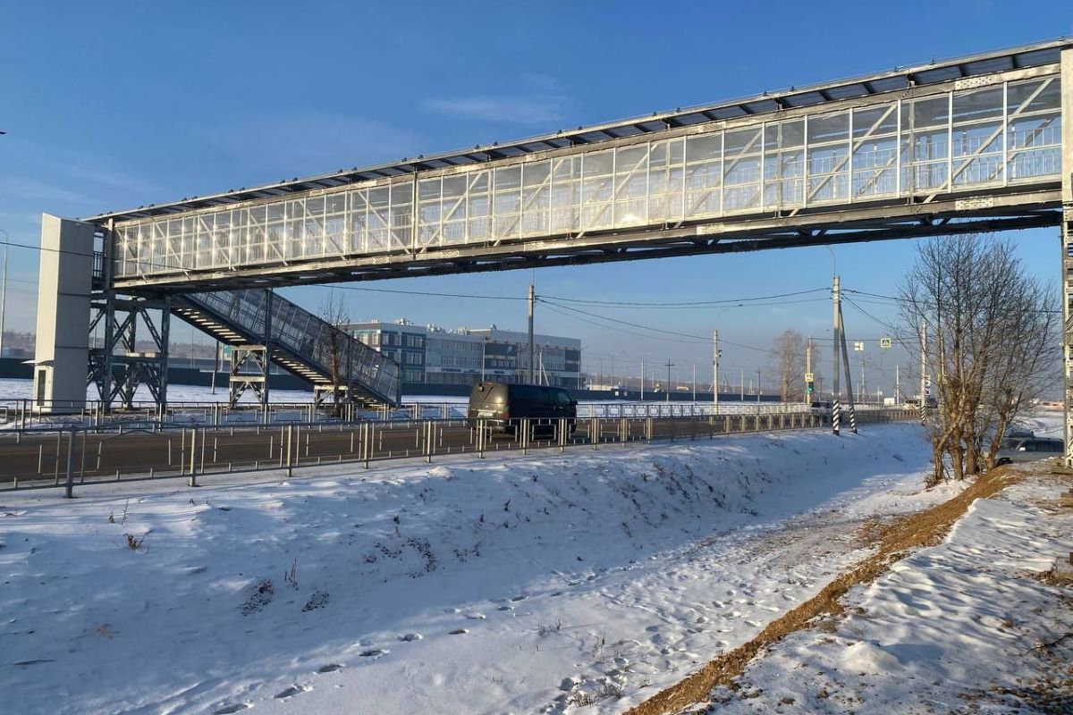 В Иволгинском районе открыли безопасный подъезд к школе и надземный переход