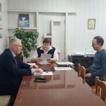 Депутат облдумы Нина Косачева провела личный прием граждан в Моршанском округе