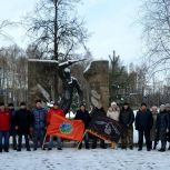 В Аше прошел митинг «Живая память», посвященный памяти воинов, погибших в Чеченской Республике