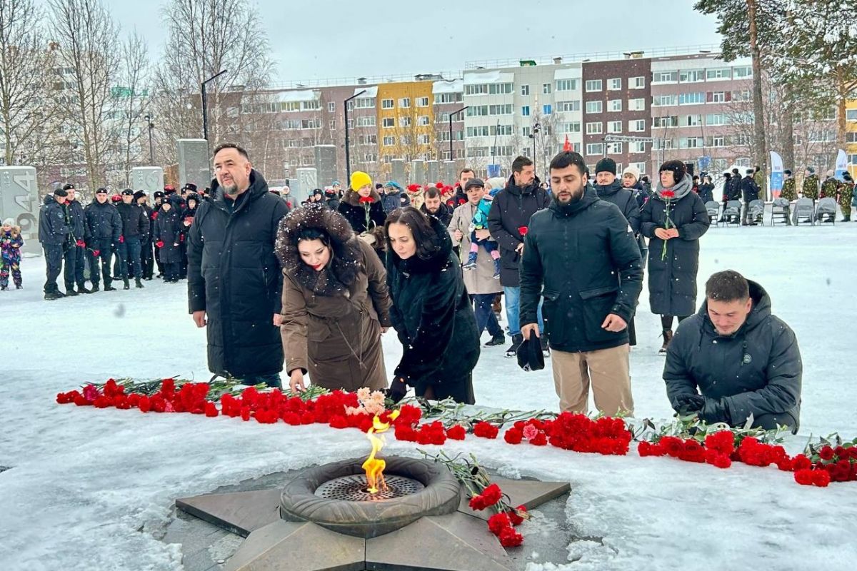 Ямальцы чествуют Героев, чьи имена забыты в ходе различных военных конфликтов