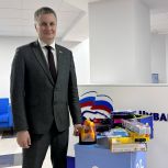 Председатель Регионального совета сторонников Игорь Кожанов принял участие в благотворительной акции «Коробка храбрости»