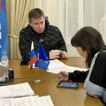 В общественной приемной «Единой России» Игорь Арсентьев провел личный прием граждан