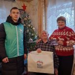 Галина Алешина поздравила ветерана