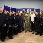 Участники СВО рассказали о службе кемеровским студентам