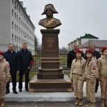 В Ряжске состоялось открытие бюстов известных полководцев