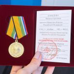 Донской депутат «Единой России» Наталья Давыдова награждена медалью «За вклад в укрепление обороны РФ»