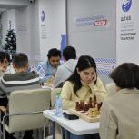 В Штабе общественной поддержки «Единой России» прошли шахматные состязания