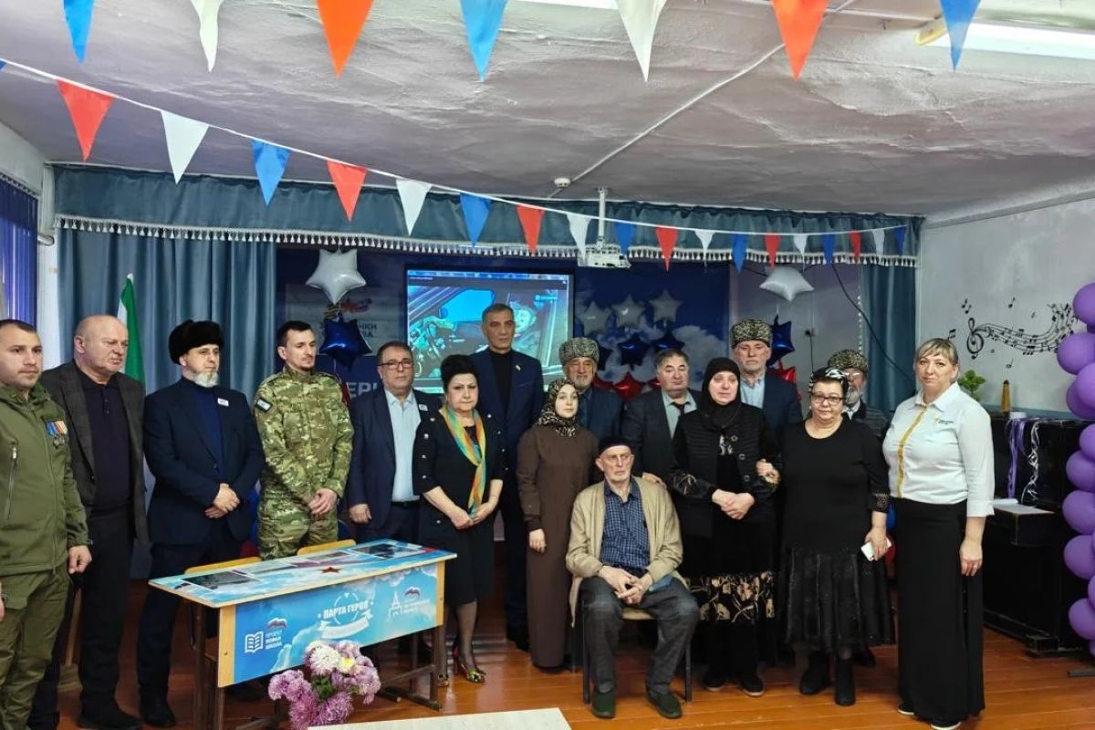 В Малгобеке открыли Парту Героя в память об Абдул- Азите Албакове