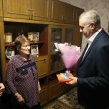 «Единая Россия» поздравила долгожителей Касимовского округа с юбилейными датами