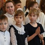 В поселке Краснознаменский Курьинского района после капитального ремонта открылась средняя школа