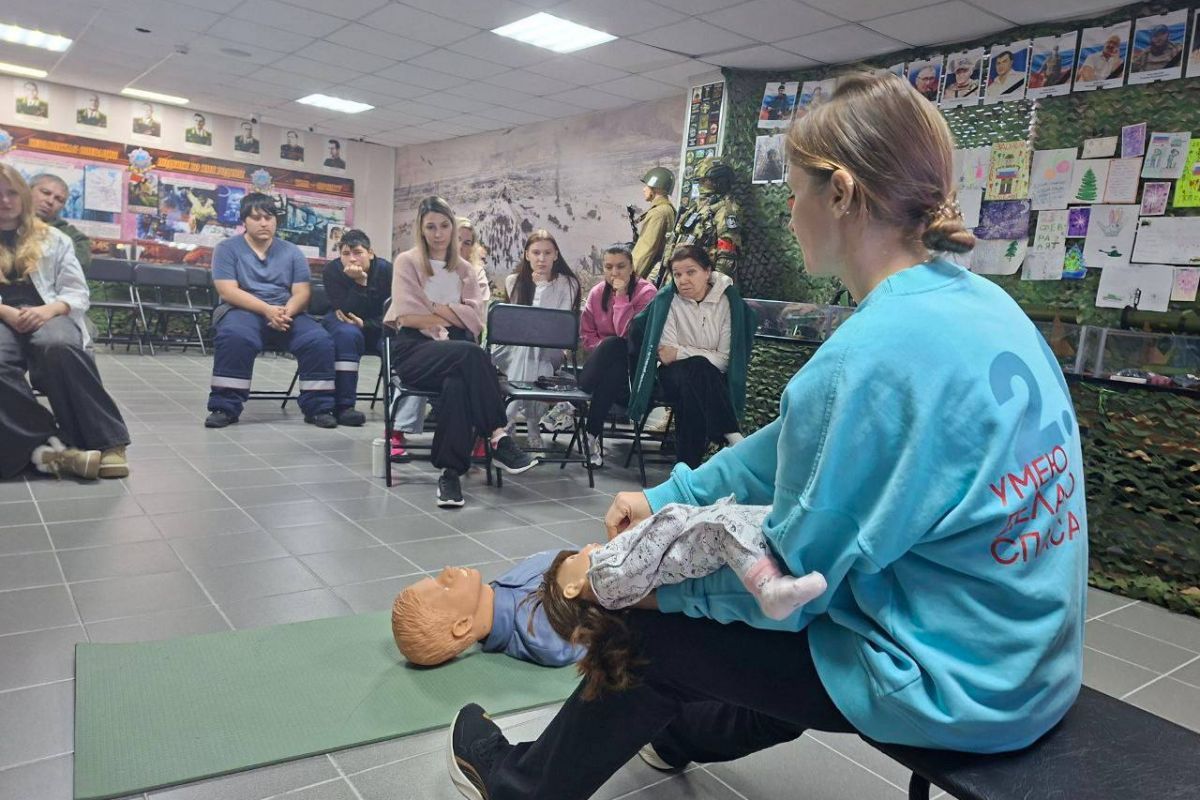 При содействии «Единой России» жителей Губкинского (ЯНАО) обучили навыкам оказания первой помощи