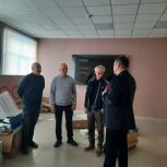 Андрей Литвинов оценил ход ремонта молодежного центра в Спас-Деменске