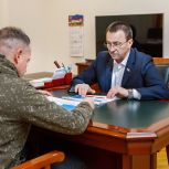 Александр Сидякин обсудил с Юрием Матузовым актуальные вопросы деятельности Воронежской облдумы восьмого созыва