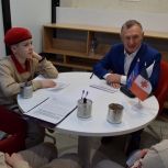 Владимир Невоструев провёл личный прием граждан в Штабе общественной поддержки партии «Единая Россия»