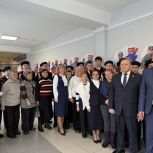 Виктор Горбунов принял участие в открытии Мемориальной стены в честь выпускников-героев СОШ №6 города Шумерля