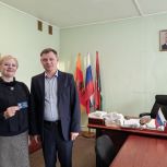 Вручение партийного билета