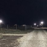 По партийному проекту «Российское село» в селе Сухотинка Знаменского округа завершены работы по освещению улиц