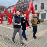 Аркадий Фомин и Артем Бранов посетили город Елец в Липецкой области