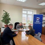 Единороссы продолжают проводить личные приемы в рамках декады приемов
