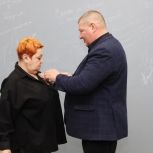 Региональный координатор "Школы ЖКХ" получила медаль от "Боевого братства"