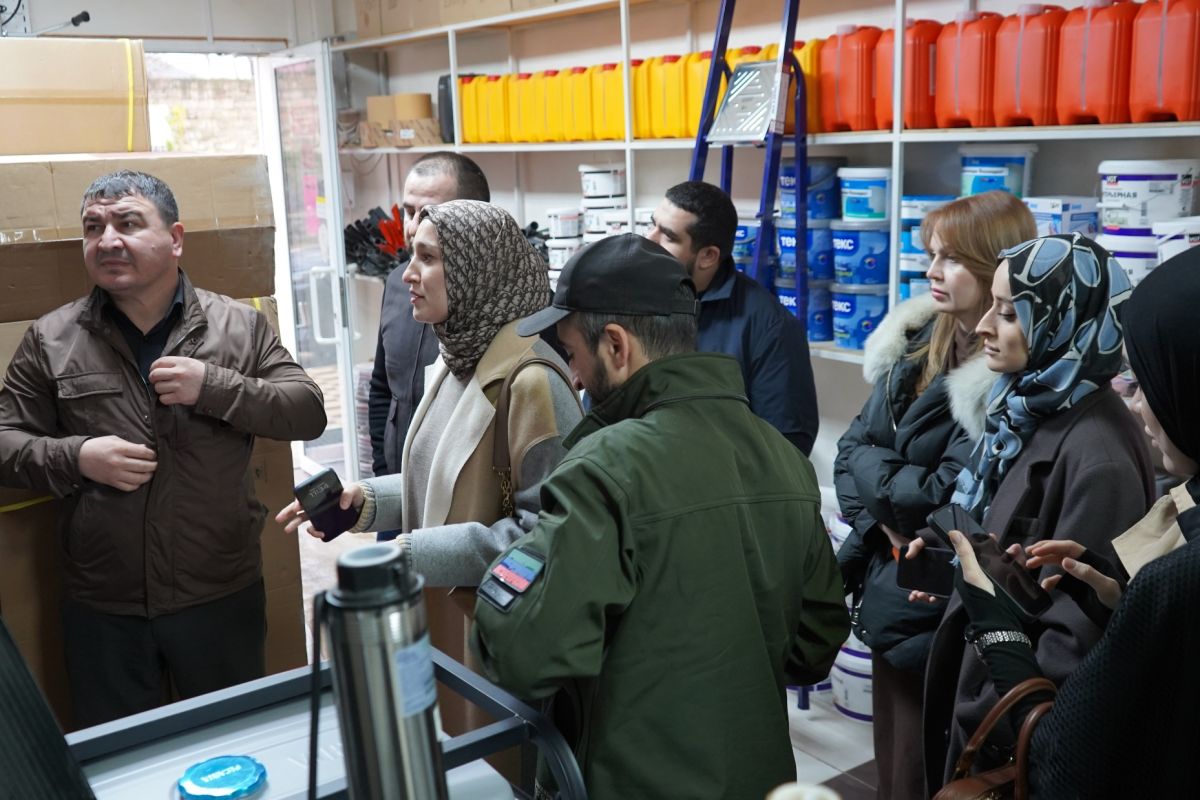 Участники программы «Единой России» «СВОй бизнес» в ДагОгнях ознакомились на практике с объектами малого бизнеса