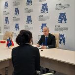 Председатель Парламента республики Таймураз Тускаев провел прием граждан в рамках Декады приемов «Единой России»