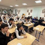 В Магасе прошёл открытый урок, посвящённый Защитникам Отечества