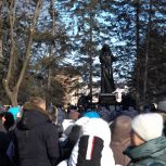 В Биробиджане открыли мемориал «Матерям победителей»