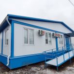 В Абдулино завершили монтаж модульной поликлиники в рамках народной программы «Единой России»