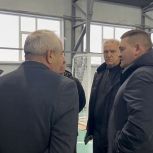 Андрей Воробьев в Калининске проверил строительство двух объектов