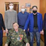 Кореновские единороссы поздравили ветерана с Днем воина-интернационалиста