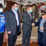 Ветерану из Добринского района подарили телевизор